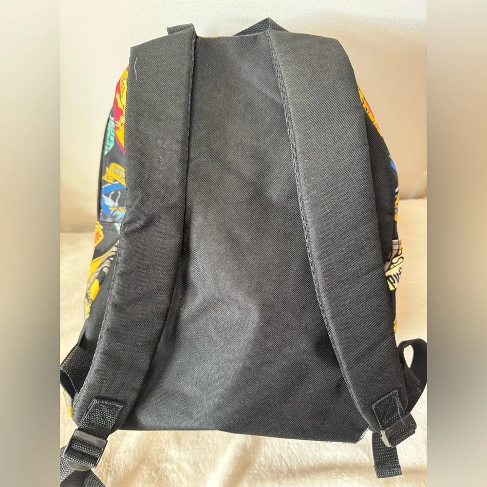 Harry Potter Hogwarts House Crests All Over Print Casual School Backpack